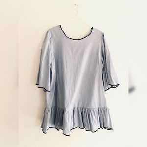 Primark Box Dress With Frill Trim